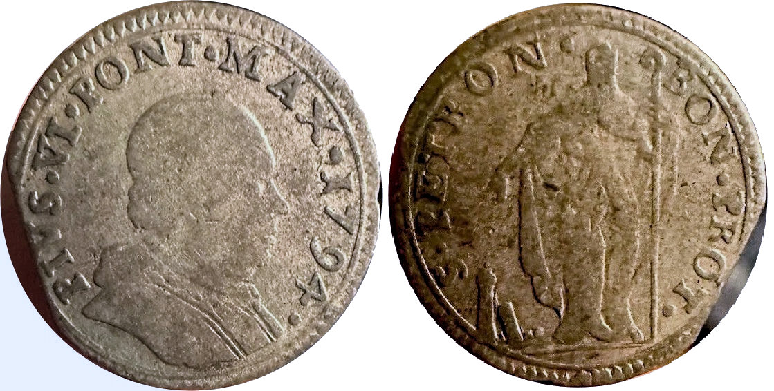 Pius VI 1794 Muraiola